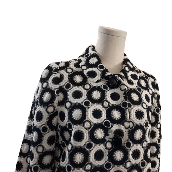 Kate Spade New York Cotton Guipure Lace Coat - Picture 5 of 9